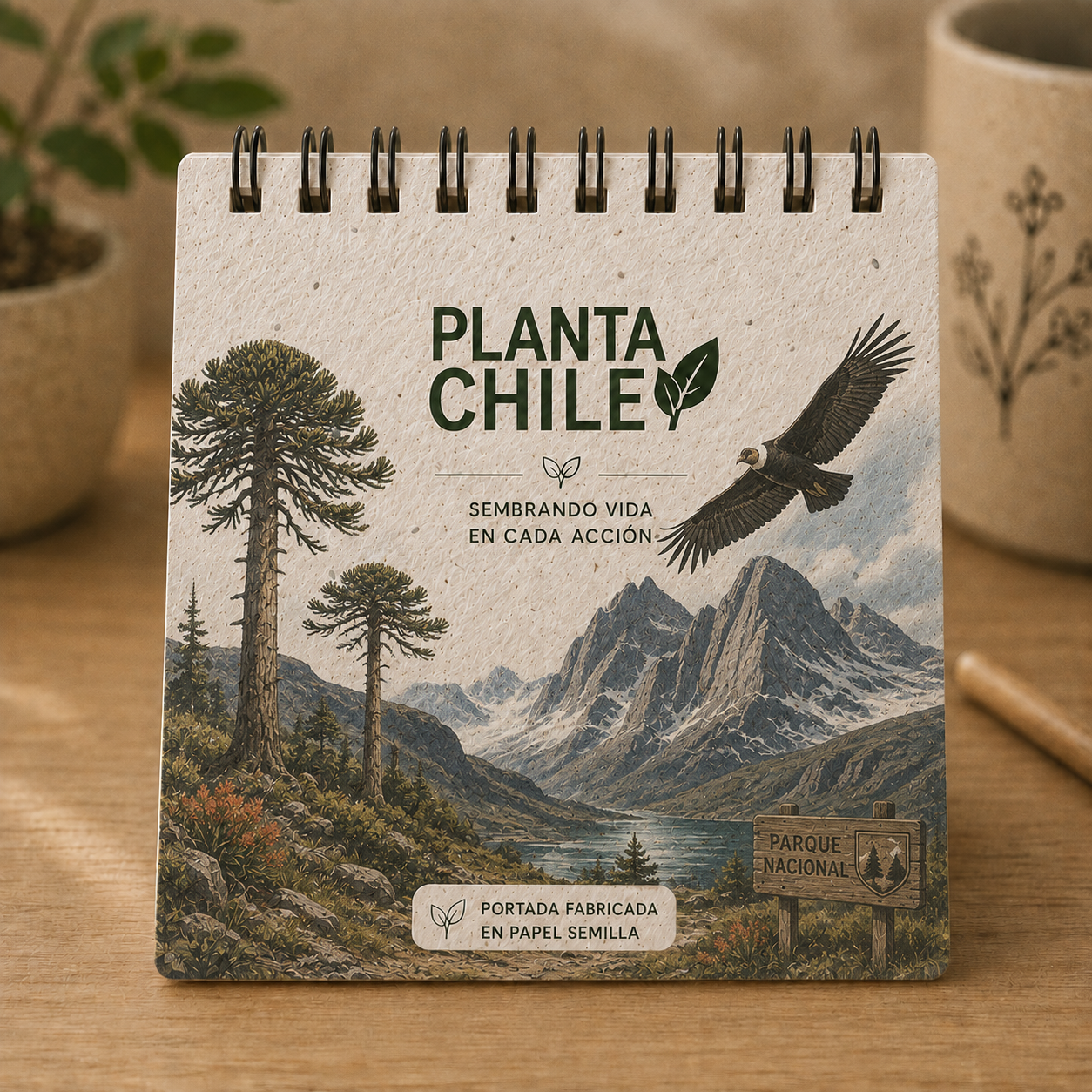 LIBRETA CHILE BOSQUES
