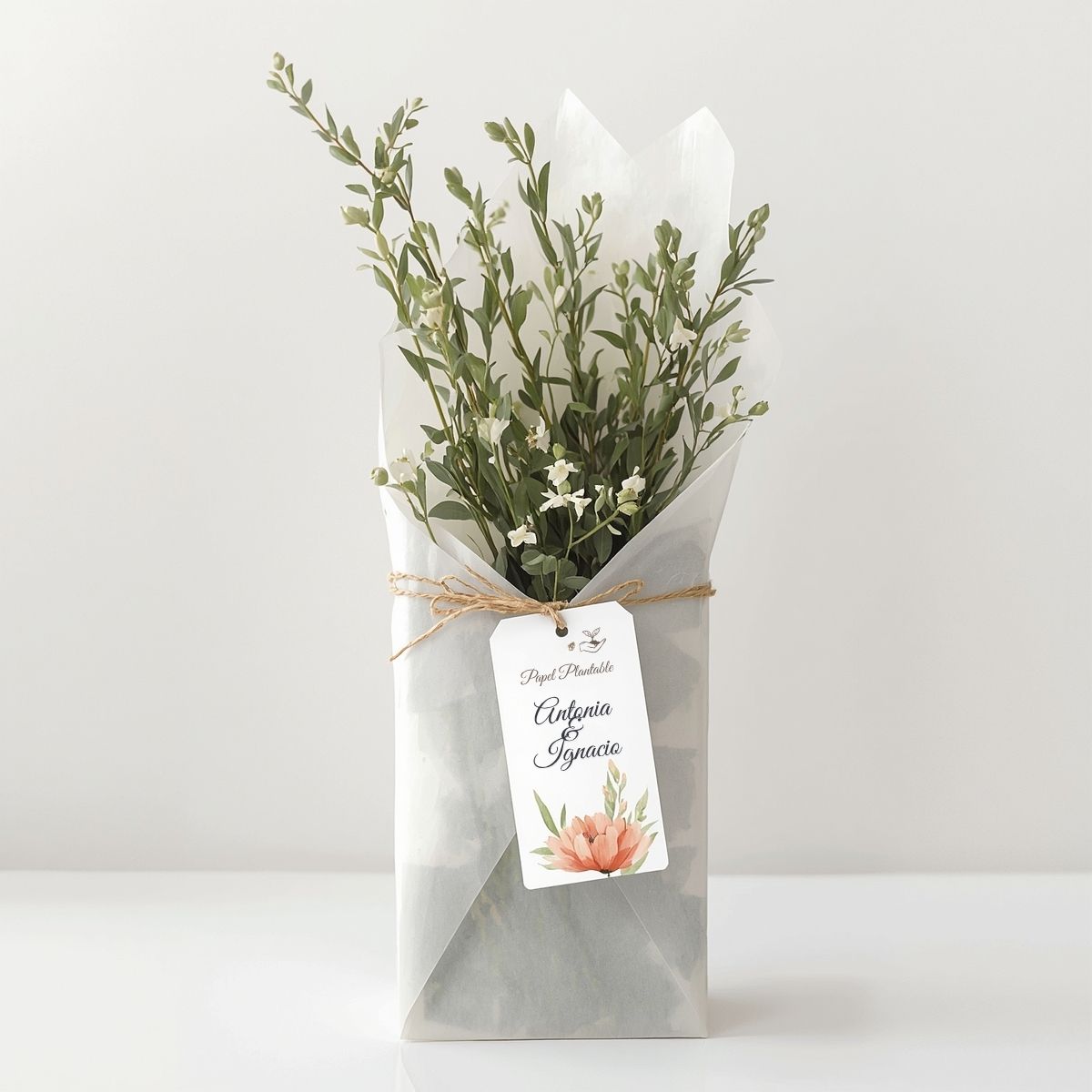 PLANTAS DE RECUERDO PARA MATRIMONIOS
